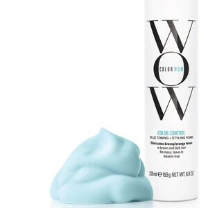 Color Wow Color Control blue toning styling mousse -eliminates brassy tones
